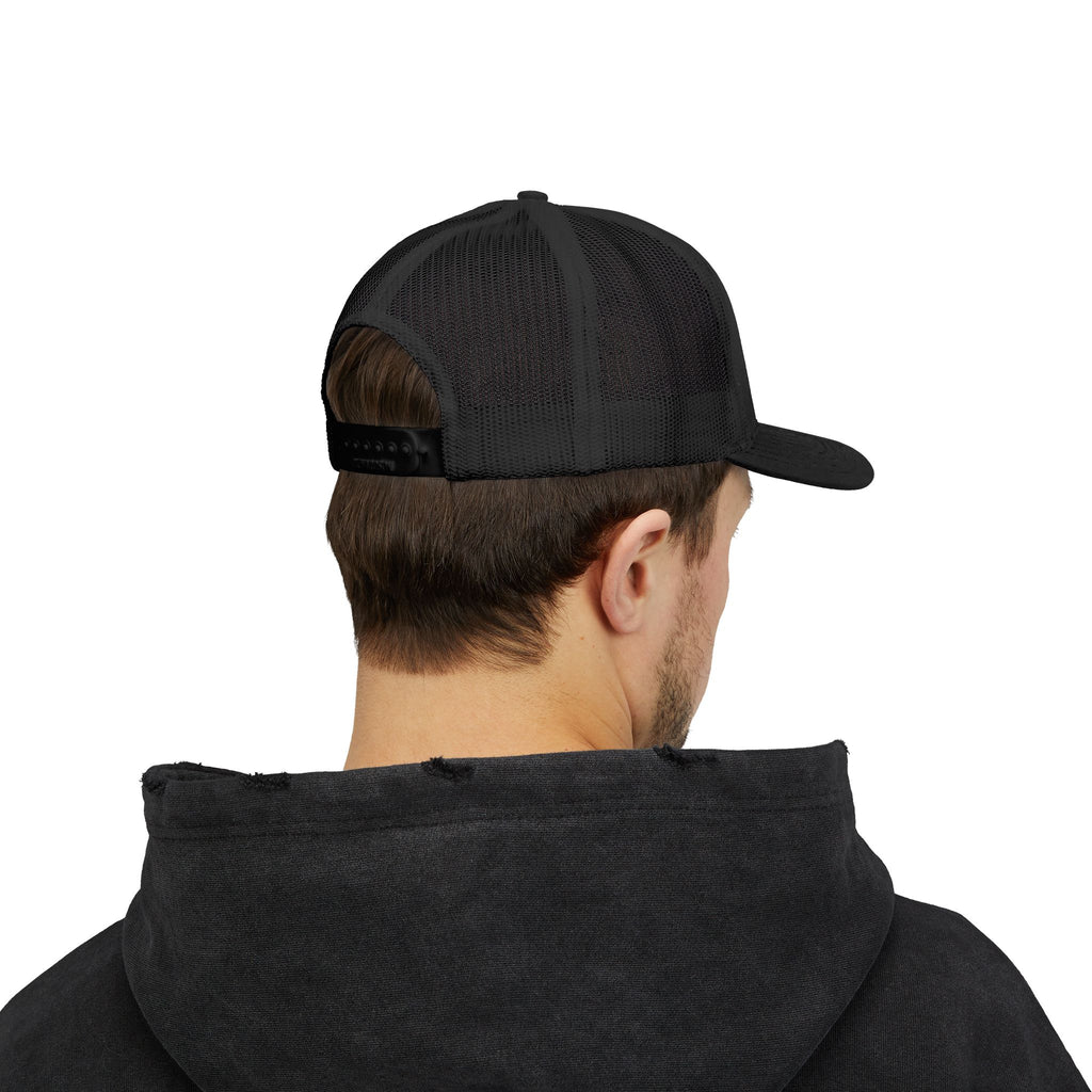 A1R Racing Snapback Trucker Cap — Vintage Motorsport Logo Hat