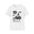 Aidan RoosEvans “Stars, Speed & Flat Track” T-Shirt (White)
